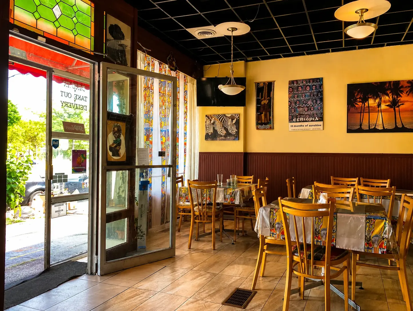 Family-owned Enat Ethiopian Restaurant serving injera and wots in downtown London, Ontario
